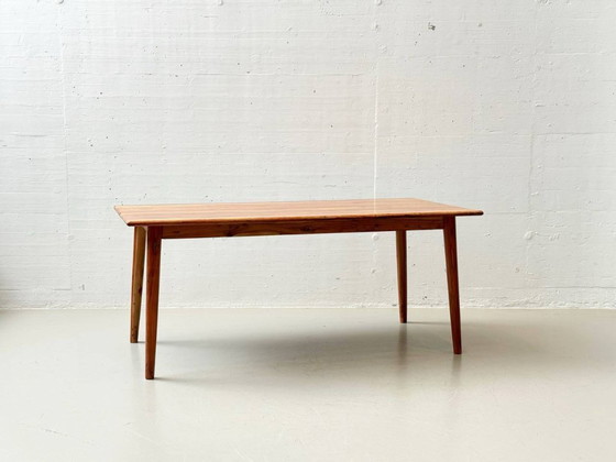 Image 1 of Dining table made of acacia wood, 1960s/70s