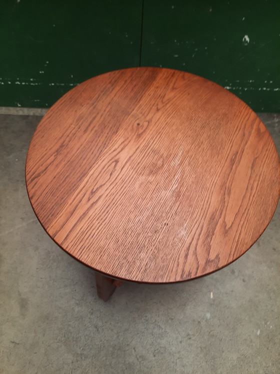 Art Deco Stijl Bijzettafeltje – Wood (photo 5 of 6)