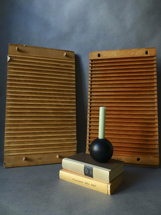 Image 1 of Grande scatola per il trasporto di sigari di metà secolo / Stampo / Pressa / Decorazione murale