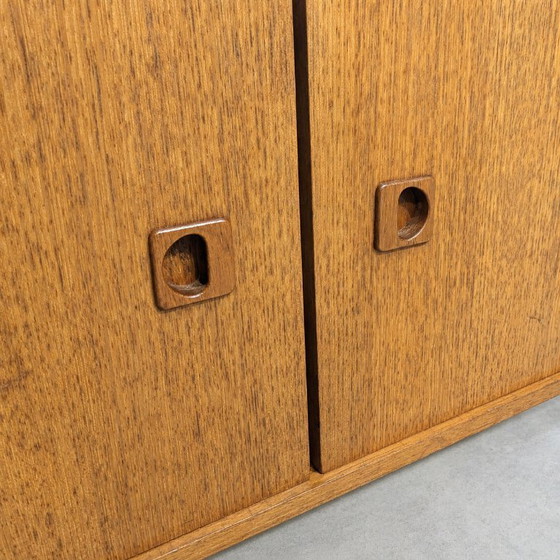 Vintage MDK Teak Lowboard, Belgium, 1960s – TV furniture, Wood (photo 7 of 8)
