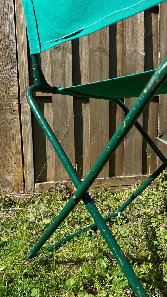 Image 1 of CHAISE pliante CAMPING Vintage