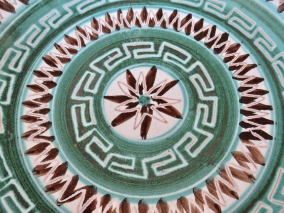 Image 1 of Ensaladera grande de cerámica Robert Picault, firmada, Francia, 1960