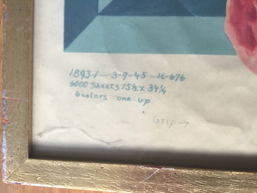 1x American ice poster 1950s