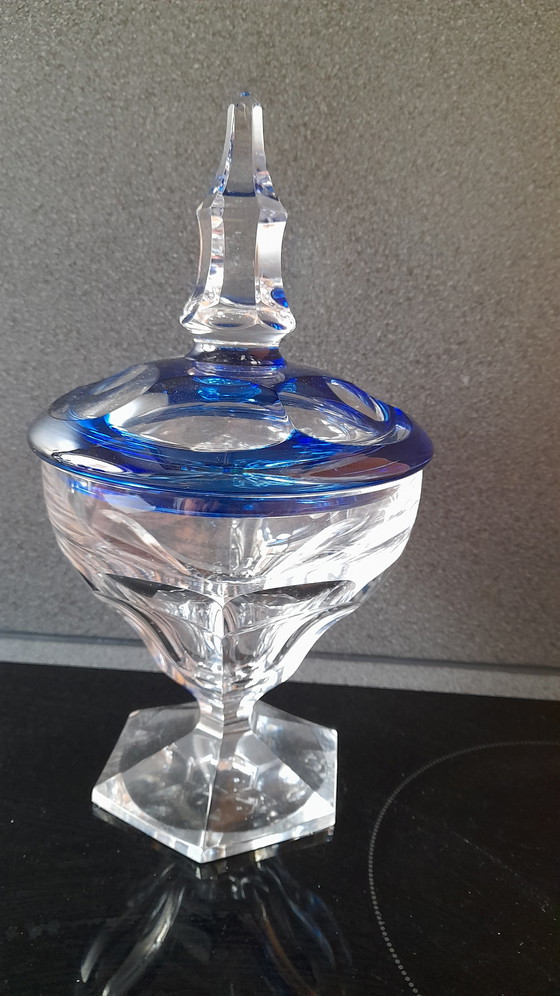 Image 1 of Schaal Met Deksel Val Saint Lambert