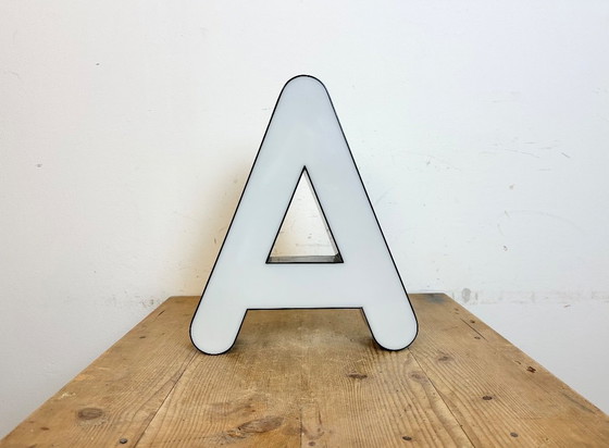 Image 1 of Vintage Illuminated  Letter A , 1970s