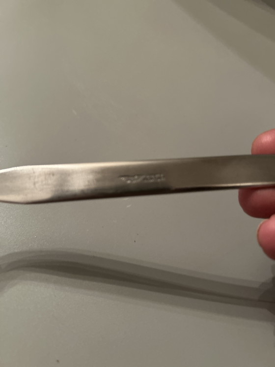 Image 1 of Stainless steel cutlery set with beautiful print