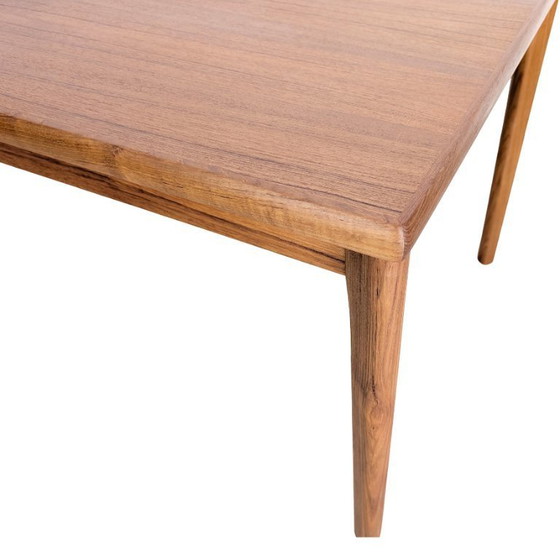 Image 1 of Table de salle à manger extensible Jalk Grete originale, style milieu du siècle, teck de Glostrup