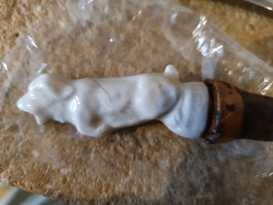 Image 1 of Tapón vertedor de cerámica Art Déco