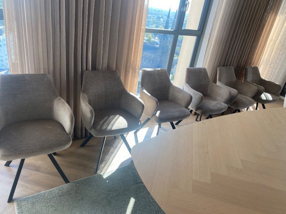 Set van 6 eetkamerstoelen – Polyester (photo 5 of 5)
