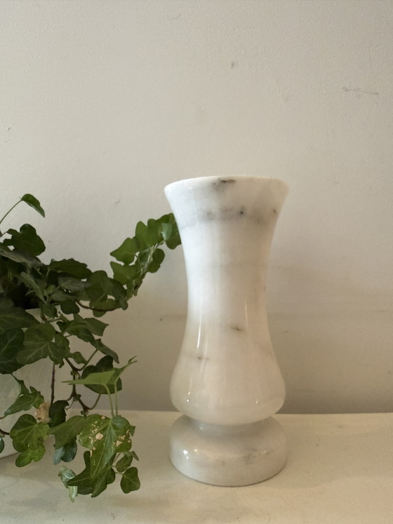 Onyx vase, marbled, heavy model – Stone (photo 4 of 5)