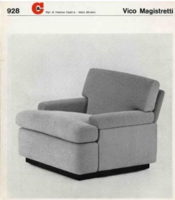 Image 1 of Chaise Cassina, designer Vico Magistretti, Iconique design vintage des années 70