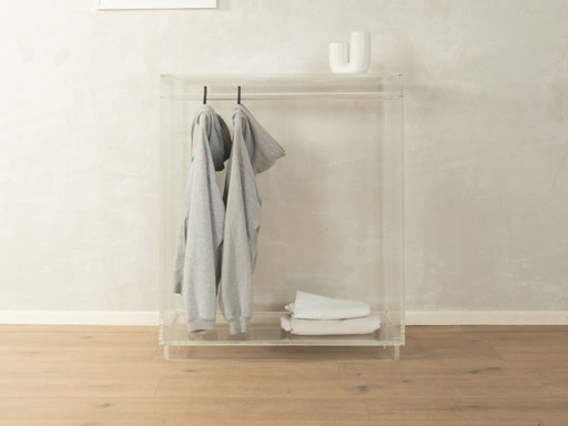 Cassettiera in acrilico anni '80, vintage