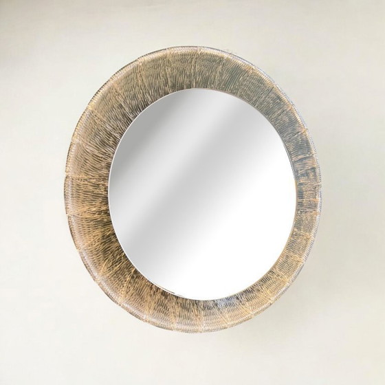 Image 1 of Hillebrand Space Age mirror with acrylic glass frame and backlight, Egon Hillebrand for Hillebrand Lighting, 1960