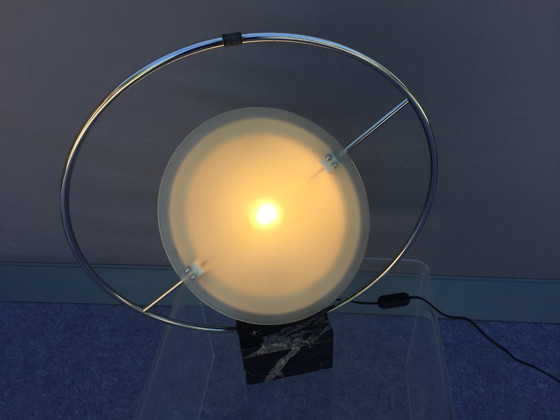 Image 1 of LUCIEN GAU LAMPE SATURNE VINTAGE