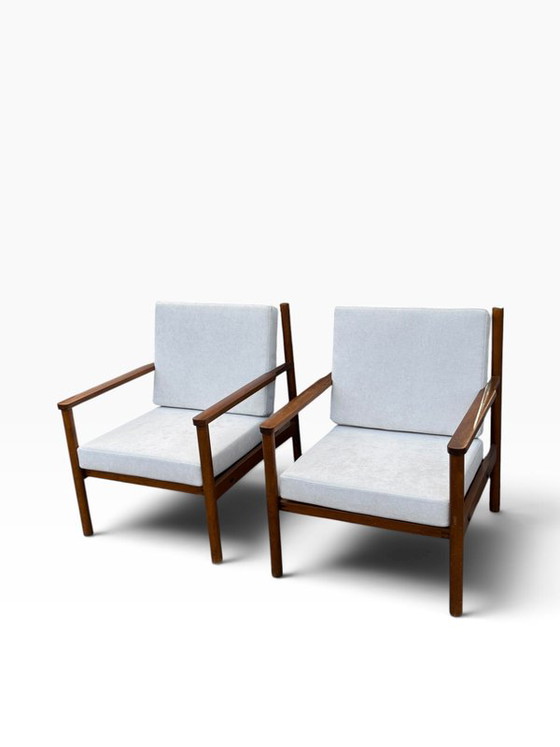 Set di 2 poltrone italiane., Bianco, Italian Design (foto 4 di 11)