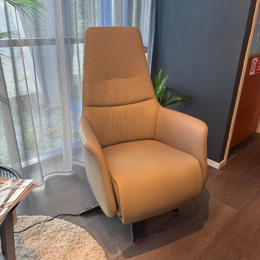 Blomira - Beige Leather - Large – INHOUSE, fauteuils, Calfskin
