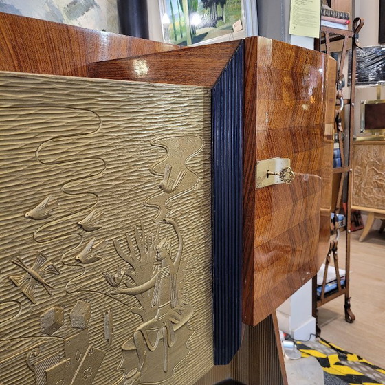 Image 1 of Bar cabinet / sideboard, rosewood, Vittorio Dassi, Mid-century, 50’s - Italy