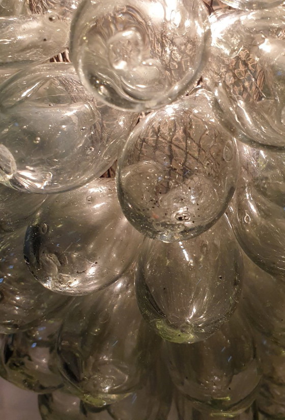 Image 1 of Vintage Murano druiven hanglamp