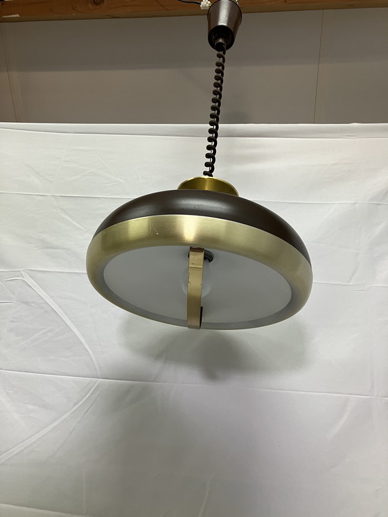 Image 1 of Vintage designer hanglamp by Leclaire & Schäfer, space age