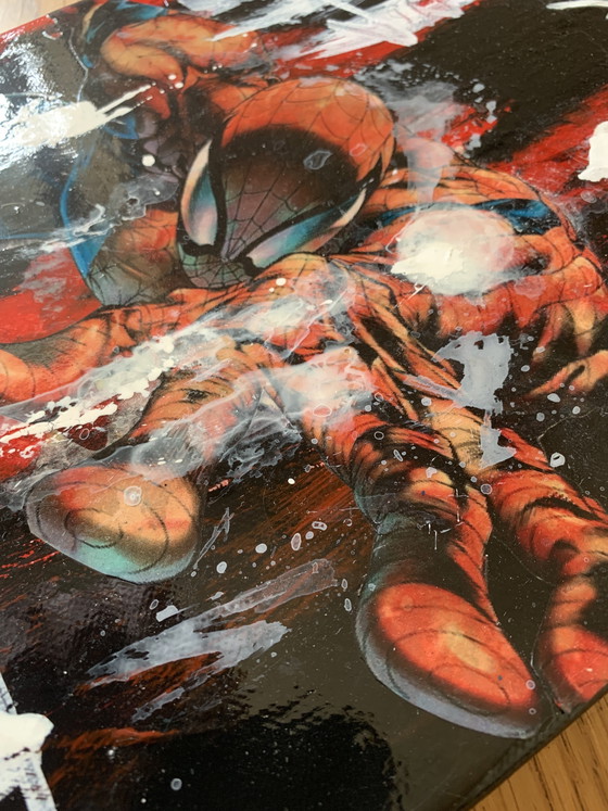 Image 1 of Véro Cristalli – ATRACÓN DE TRÁFICO (2024) – Obra original firmada – Técnica mixta – Con marco