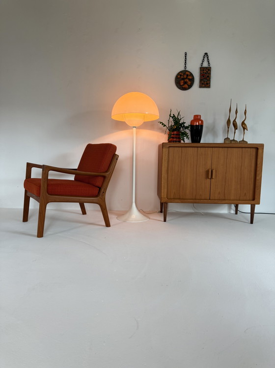 Vintage ‘Trixel’ Mushroom Vloerlamp, Lyfa Denemarken ‘70 – Vloerlampen, Metal, Plastic (photo 13 of 13)
