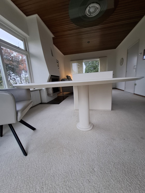 Image 1 of Table de salle à manger Kulowany avec espace de rangement et meuble TV