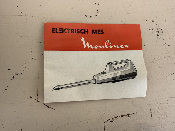 Image 1 of Couteau de cuisine électrique Moulinex années 60/70