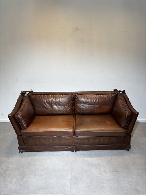 Castle sofa cognac leather