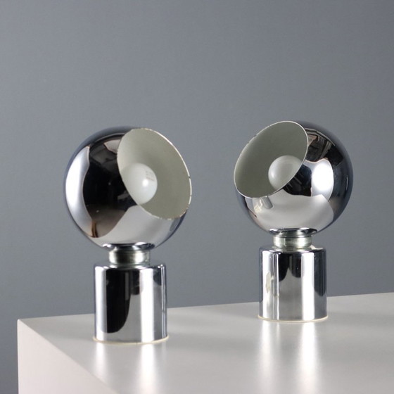 Image 1 of Dos lámparas de mesa Reggiani de la década de 1970