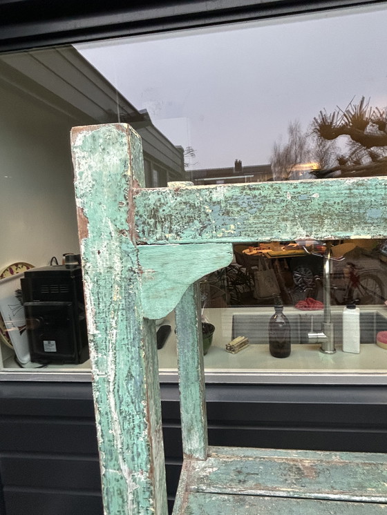 Image 1 of Vintage Brocante Wooden Rack | Industrial Design