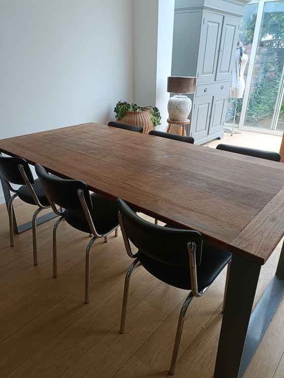 Image 1 of Table de salle à manger d'ambiance