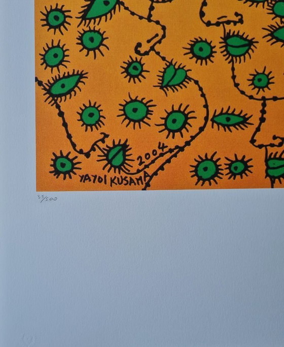 Image 1 of Según Yayoi Kusama, Amor para siempre, Litografía, década de 1990