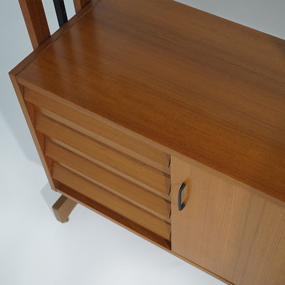 Modulares Bücherregal mit Ständern, 1960er Jahre – Bücherregale, Brass (photo 11 of 15)