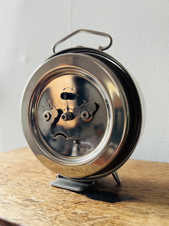 Image 1 of Vintage Peter 'Repeat' wekker, ca. jaren 1960. In prachtige werkende conditie.