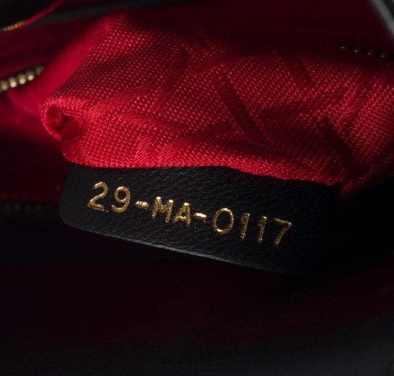 Image 1 of Borsa DIOR Lady Dior in cuoio nero - 103265