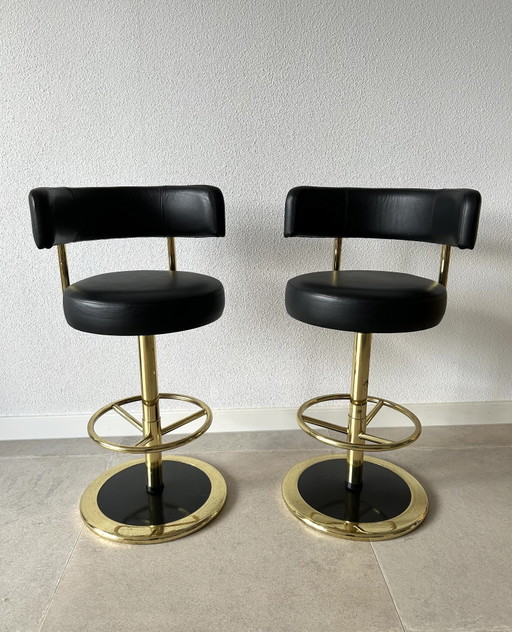 Börje Johanson mid century bar stools