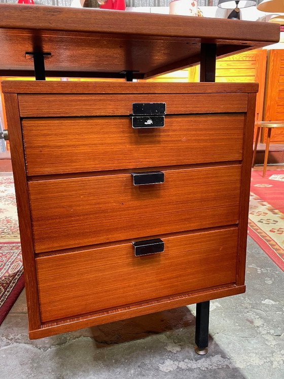 Image 1 of Escritorio antiguo de Jacques Hitier, década de 1960.