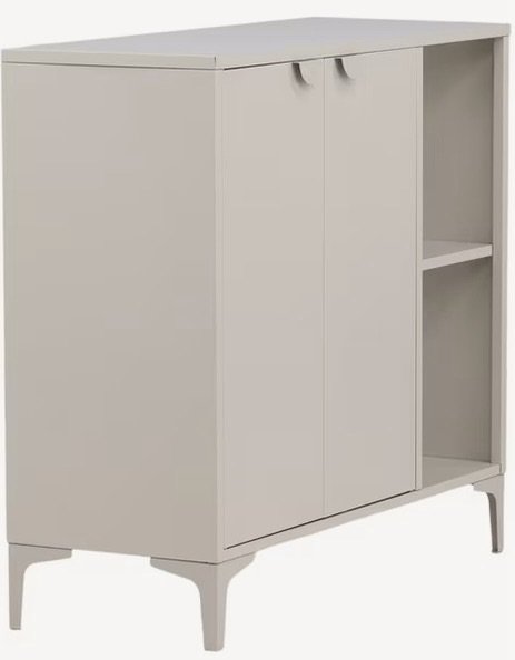 Aparador moderno de acero en beige – Nohr, Aparadores, Metal (photo 2 of 5)