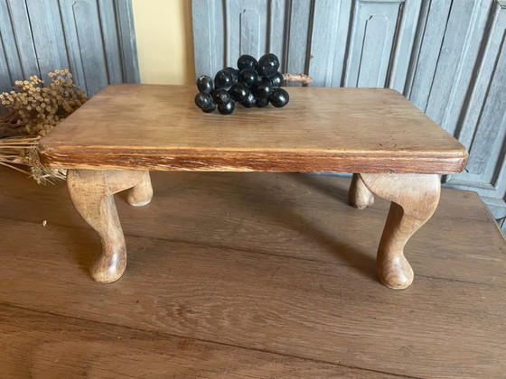 Image 1 of Footstool Bench Stool Side table French