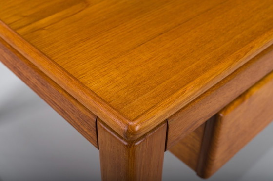 Image 1 of Mid-Century Modern Teak Schreibtisch, 1970er Jahre