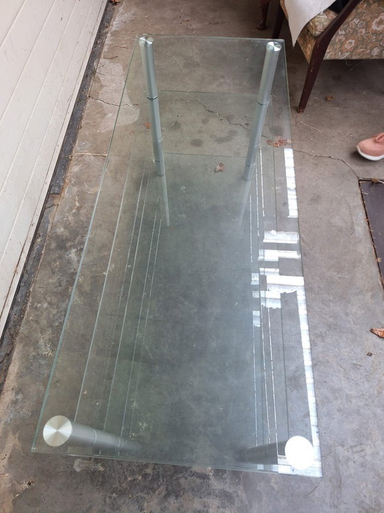 tavolino per la TV – Console, Glass, Metal (photo 3 of 5)