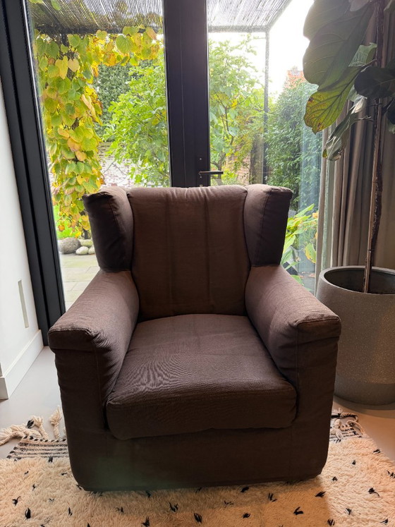 Young International SKY HIGH (2171), Poltrona di design vintage 2002, Poltrone, Tessile, Grigio (foto 2 di 5)