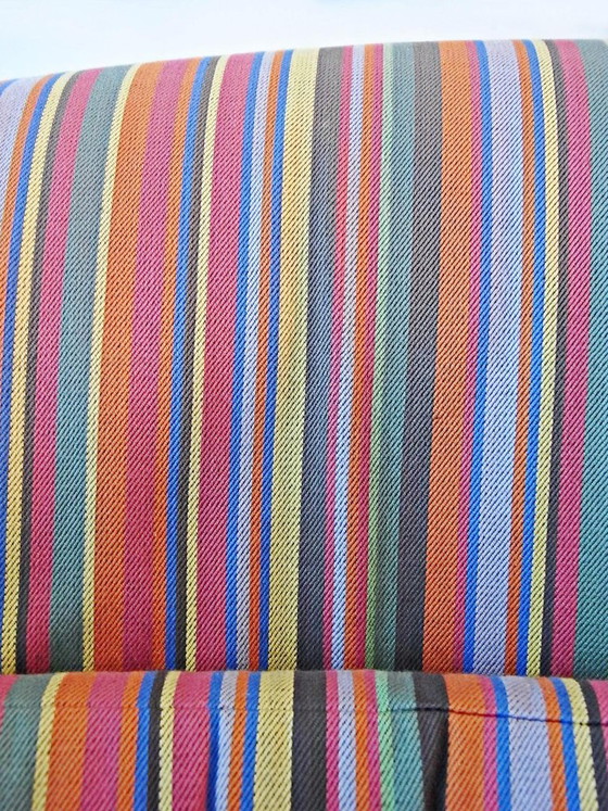 Image 1 of Silla de cóctel, IKEA, tela estilo 'Paul Smith', década de 1990.