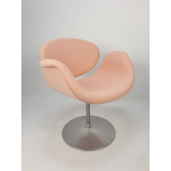 Image 1 of Fauteuil en laine Tulip vintage par Pierre Paulin pour Artifort, 1980