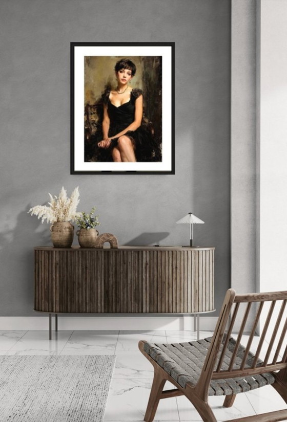Image 1 of Splendid work by Ruggero Salvatore "Serenità" 60x45 cm
