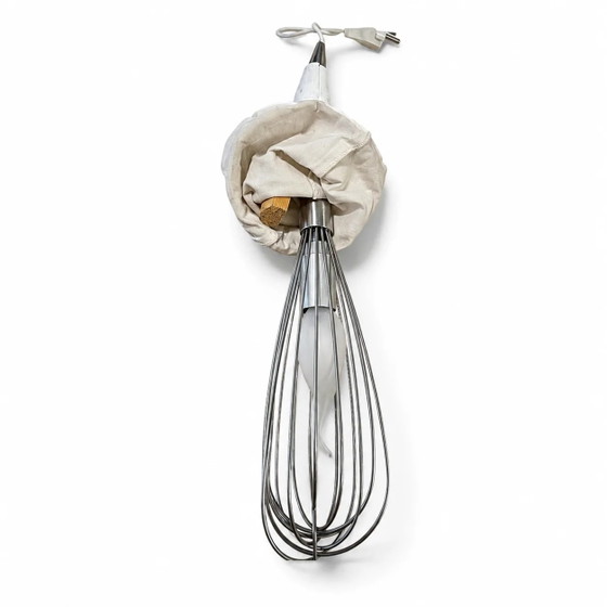 Hand whisk lamp vintage / 1970s – Reading Lamp (photo 8 of 9)