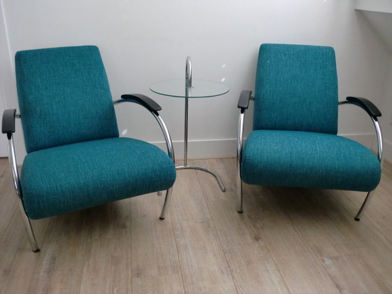Image 1 of gelderland fauteuil 5470 design jan des bouvrie als nieuw