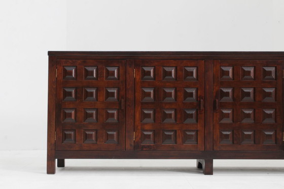 Image 1 of Vintage Spanish Brutalist Sideboard