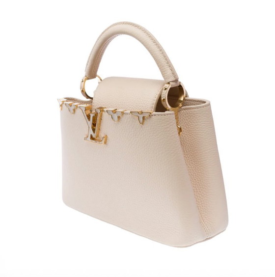Image 1 of Sac LOUIS VUITTON Capucines en Cuir Rose - 103496