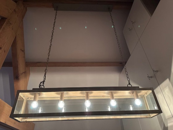 Image 1 of Landelijke plafondlamp 5 lampen